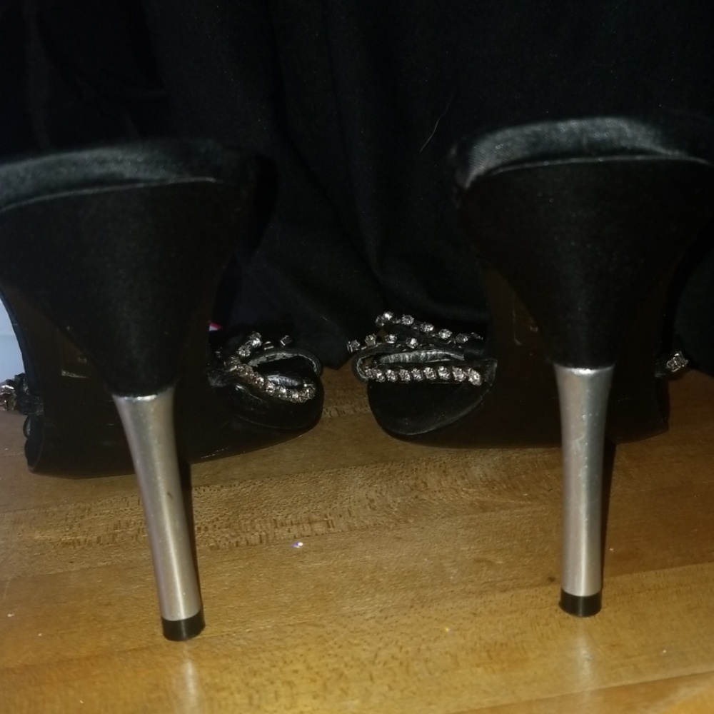 Guess by Marciano rhinestone evening heels - Picture 2 of 3